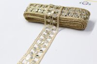 Fancy Mirror Handwork Lace