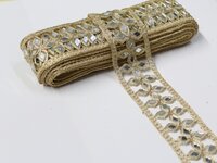 Fancy Mirror Handwork Lace