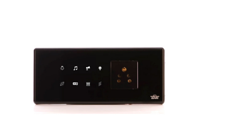 Touch 8 Switch 1 Socket - Automation Grade: Requirement Based