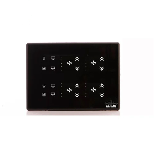 टच 8 स्विच 4 फैन