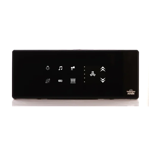 टच 6 स्विच (1-25A) 1 पंखा 8 मॉड्यूल