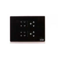 Touch 8 Switch 2 Fan - Color: Black