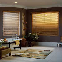 Motorized Venetian Blinds - Color: Brown