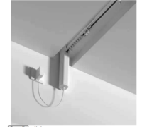 Motorized Curtain Track - Color: White