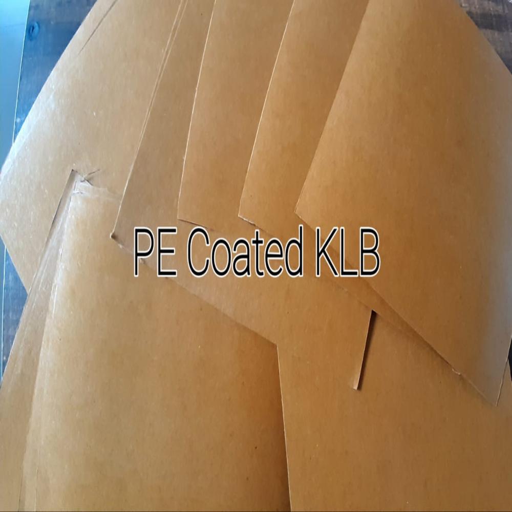 Pe Coated Paper - Color: Brown