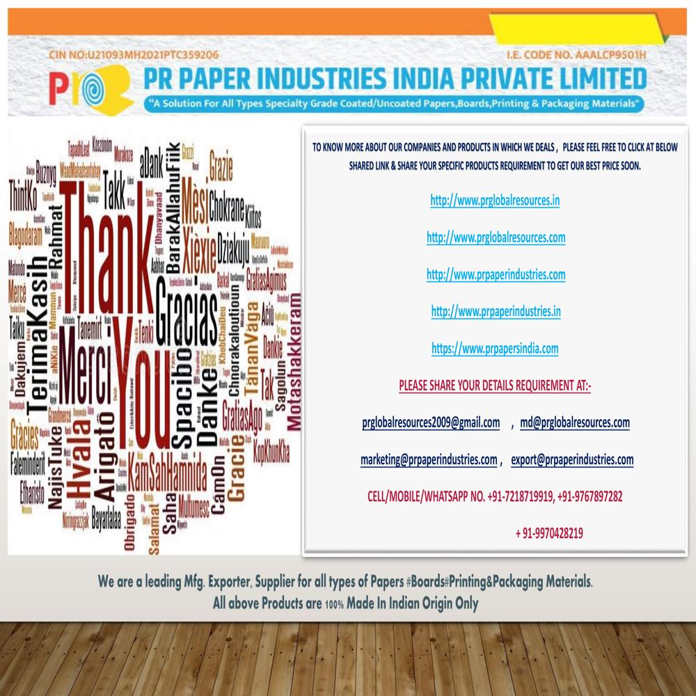 MG Poster Paper