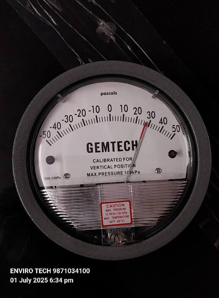 GEMTECH Differential Pressure Gauge Distributors In Hyderabad  Telangana