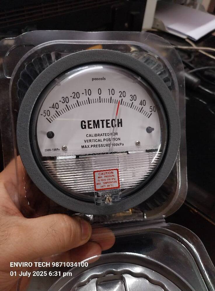 GEMTECH Differential Pressure Gauge Distributors In Hyderabad  Telangana