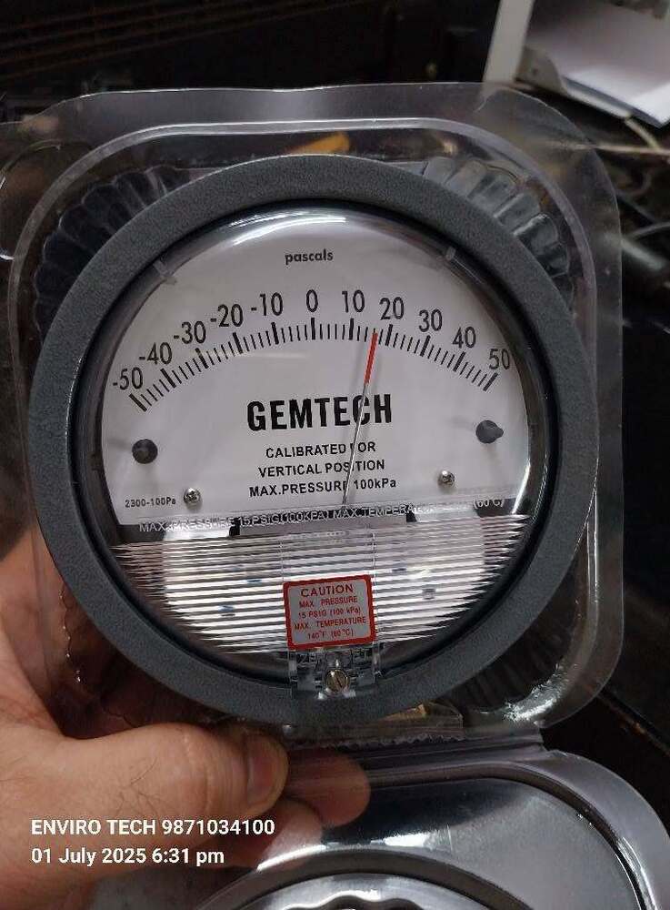 GEMTECH Differential Pressure Gauge Distributors In Jaipur Rajasthan