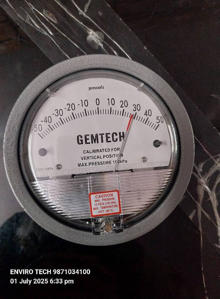 GEMTECH Differential Pressure Gauge In Peenya Industrial Area Bengaluru Karnataka