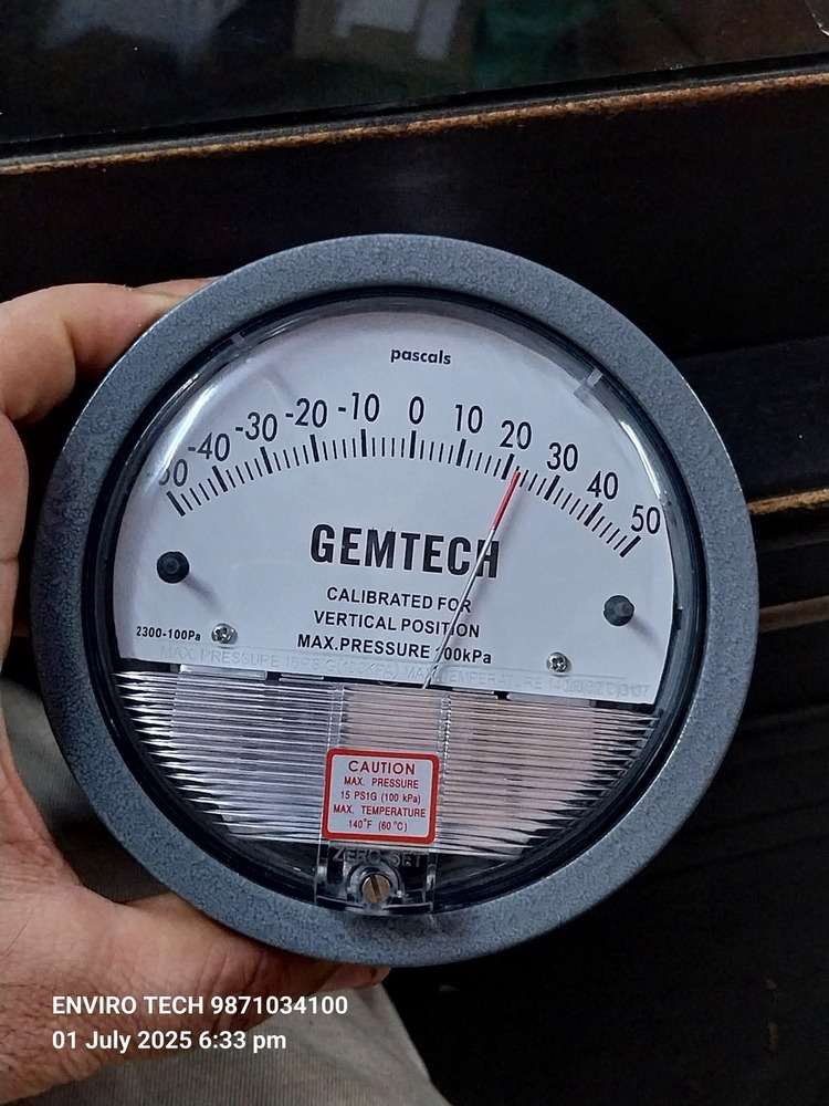 GEMTECH Differential Pressure Gauge In Peenya Industrial Area Bengaluru Karnataka