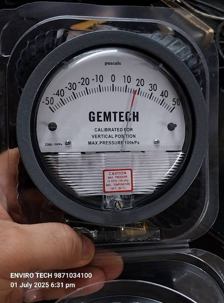 GEMTECH Differential Pressure Gauge In Peenya Industrial Area Bengaluru Karnataka
