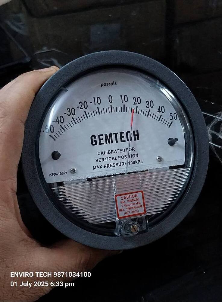GEMTECH Differential Pressure Gauge In Bommasandra Industrial Area Bengaluru Karnataka