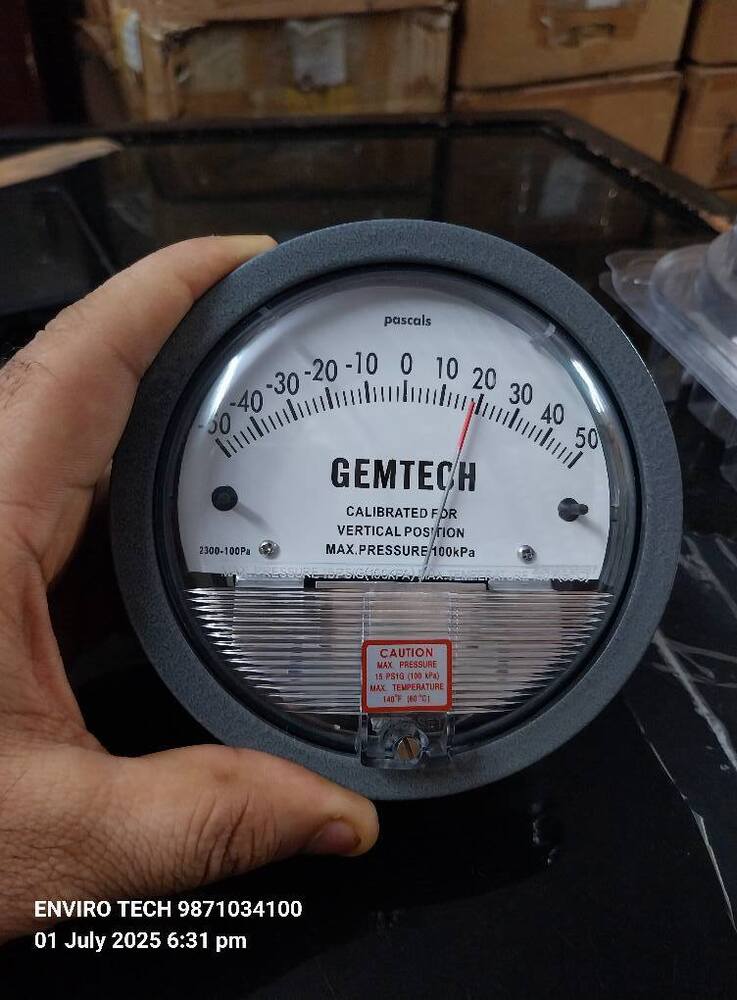 GEMTECH Differential Pressure Gauge In Bommasandra Industrial Area Bengaluru Karnataka