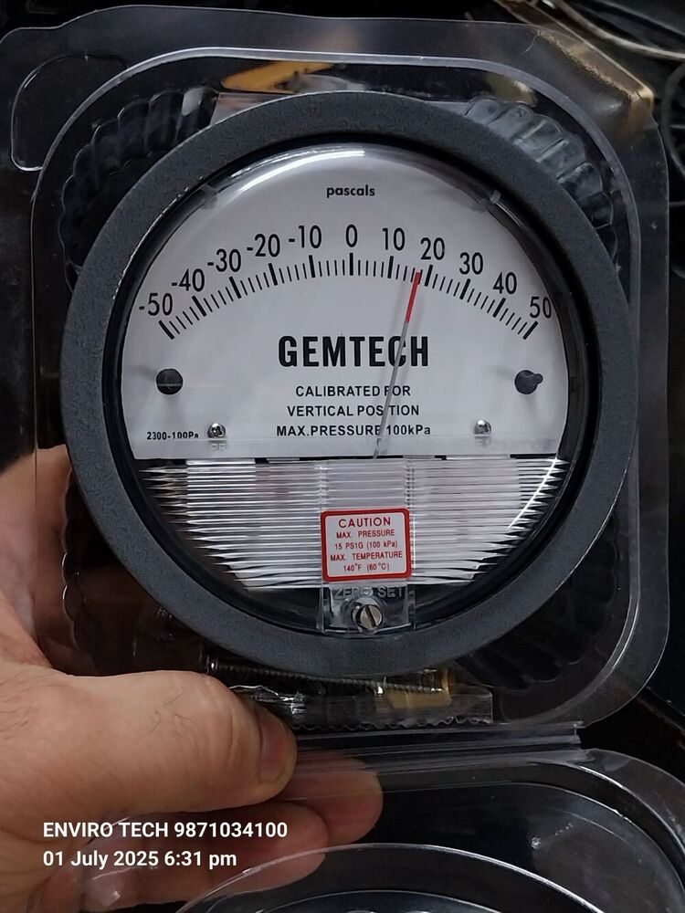GEMTECH Differential Pressure Gauge In Bommasandra Industrial Area Bengaluru Karnataka