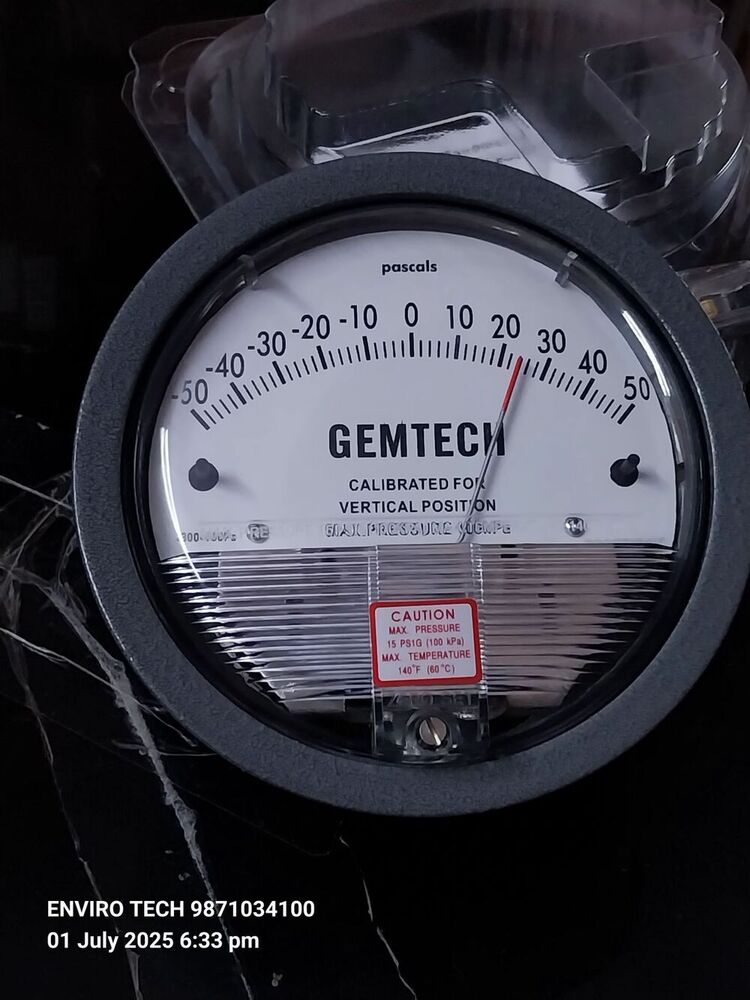 GEMTECH Differential Pressure Gauge In Bommasandra Industrial Area Bengaluru Karnataka
