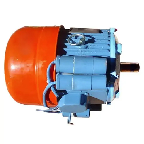 Heavy Duty 3 Hp 1440 Rpm Foot Mounted 1Phase Aluminium Winding Ac Induction Motor - Color: Blue