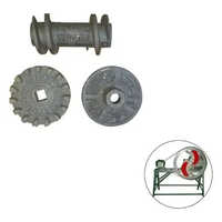 13 Teeth Gear Set For Chaff Cutter Machine Mild Steel - Color: Grey