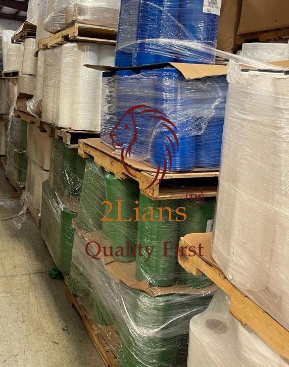 LDPE film on rolls Colors