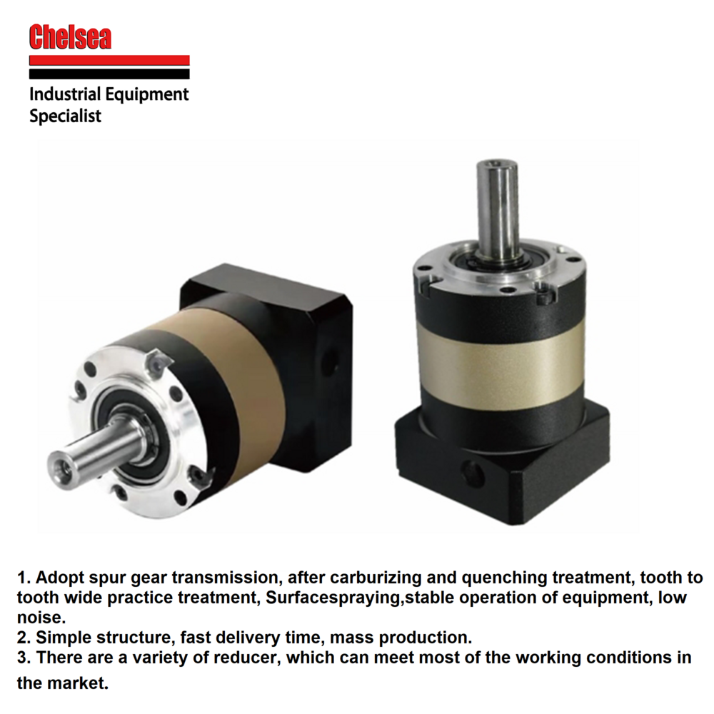 The PLE80 Planetary Gearbox is a high-torque precision gearbox designed for industrial and heavy duty applications