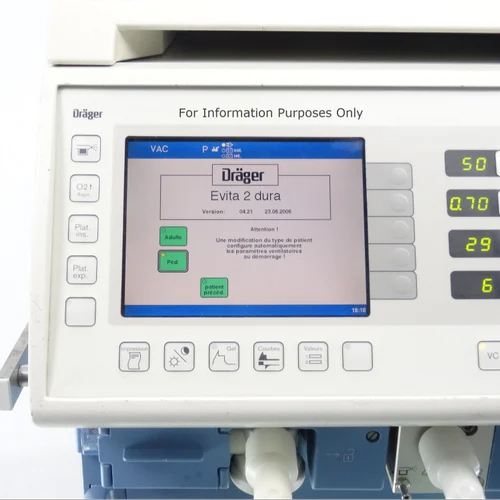 Drager Evita 2 Dura Ventilator