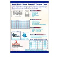 Oil Seal Vacuum Pump