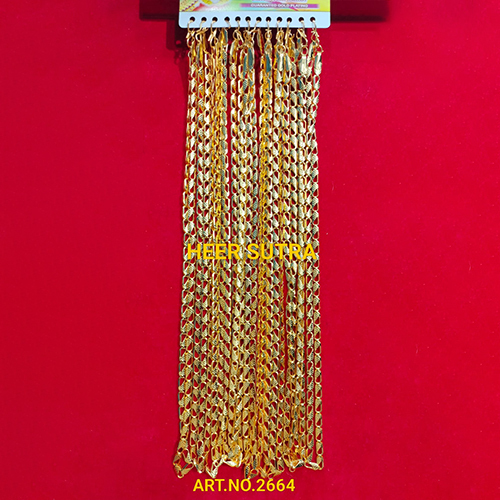 ART NO 2664 Gold Plated Chain
