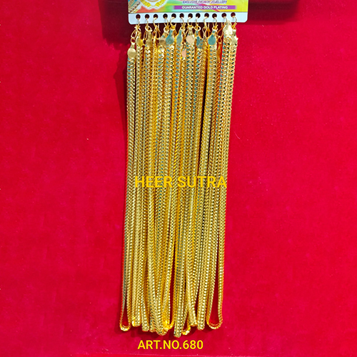 ART NO 680 Gold Plated Chain