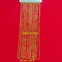 ART NO 1522 B Gold Plated Chain