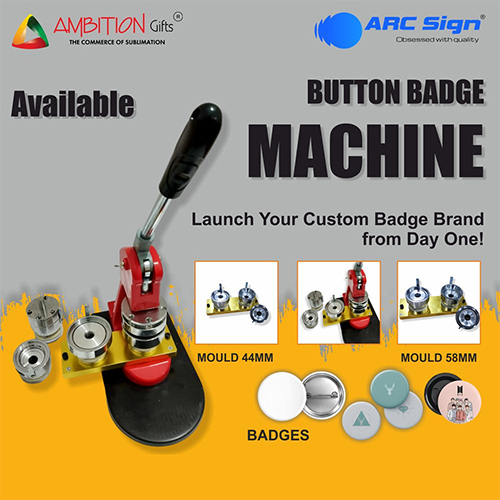Button Badge Making Machine