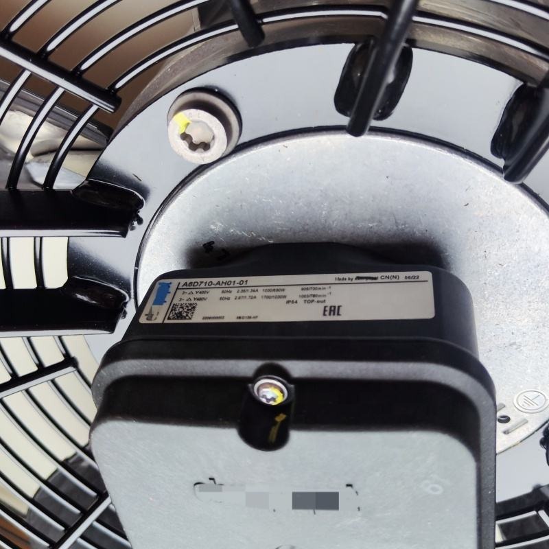 A6D710-AH01-01 Original Fan 400/480V Ventilation and Heat Dissipation Industrial Fan