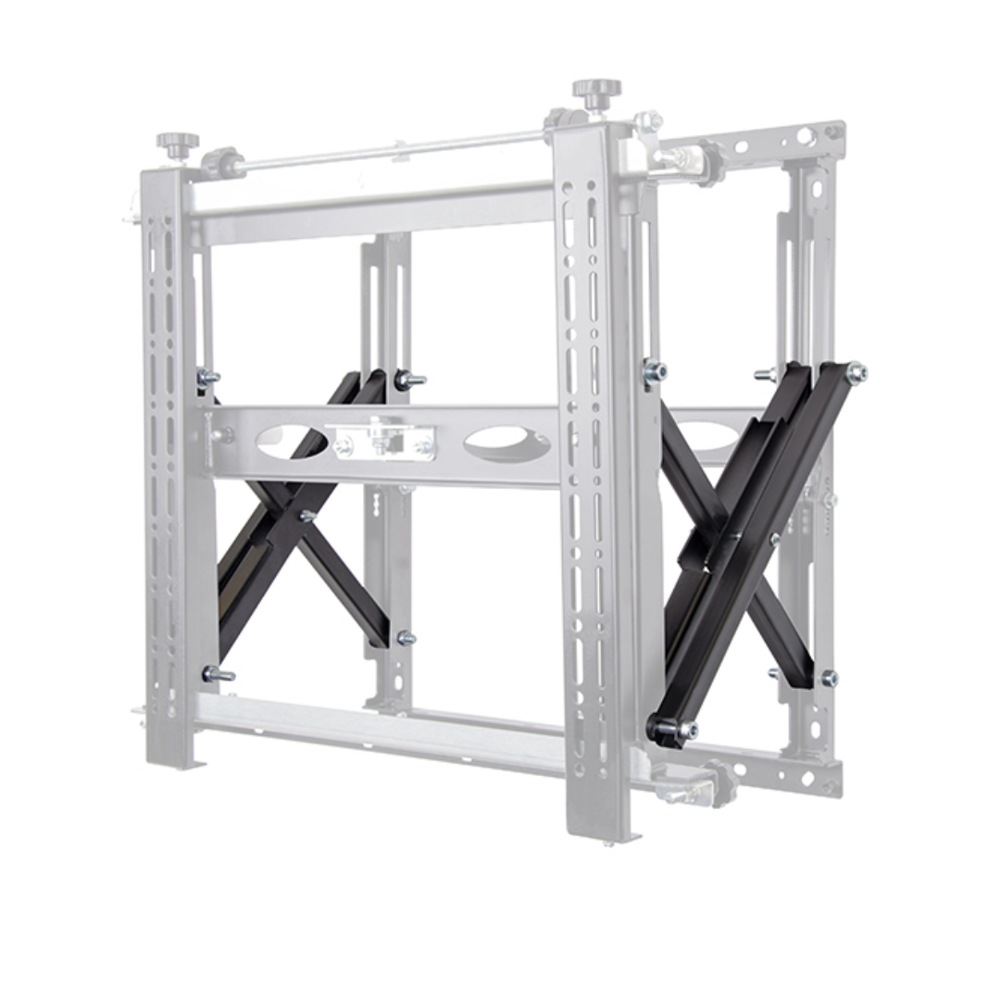 Push Pull Video Wall Bracket - Color: White