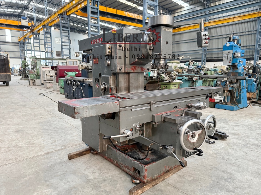 Rigiva Italy 1500 mm x 355 mm Universal Milling Machine