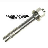 Wedge Anchor Thru Bolt - Application: Industrial