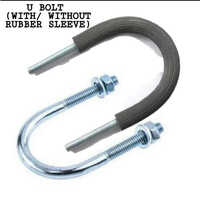 U Bolt Rubber Sleeve - Color: Steel