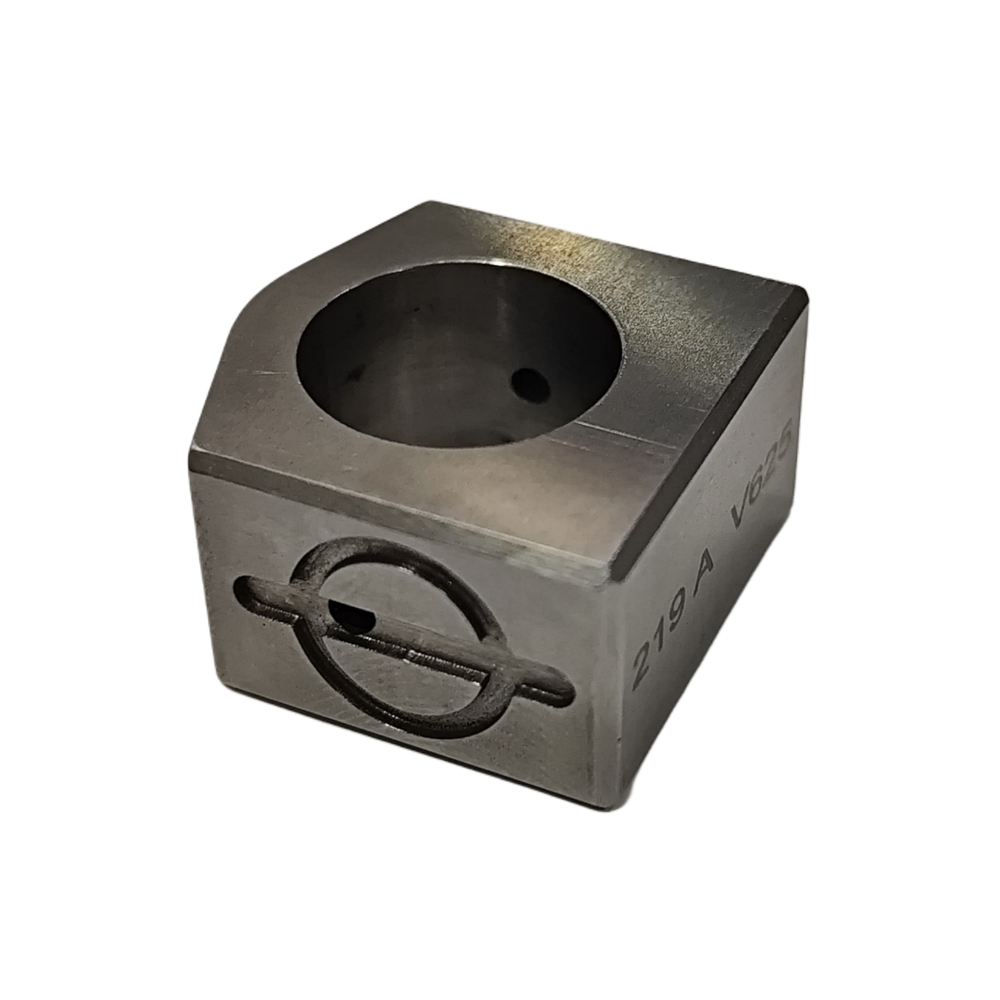 Constanta 219a Block - Alloy, Customized Size, Gray | Cnc Technology, Coated Surface Treatment, Precision-engineered For Teabag Packing Machines