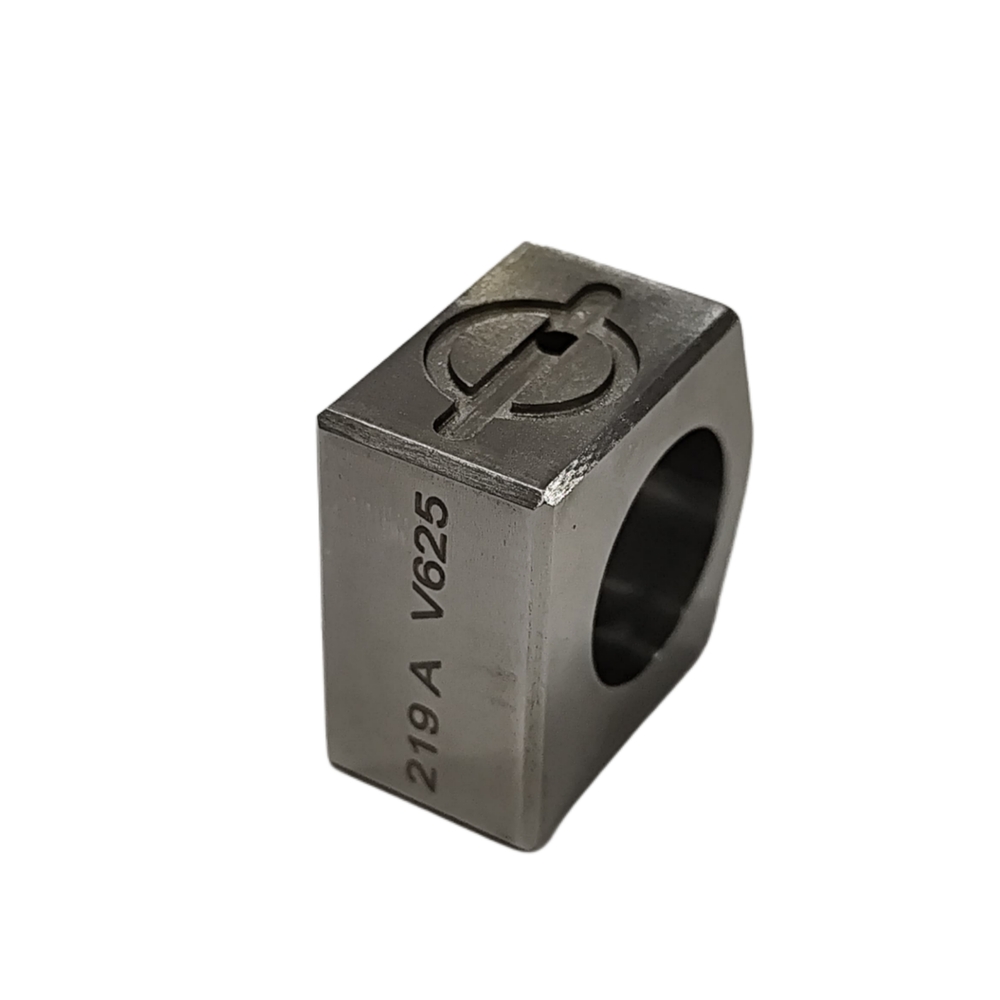 Constanta 219a Block - Alloy, Customized Size, Gray | Cnc Technology, Coated Surface Treatment, Precision-engineered For Teabag Packing Machines