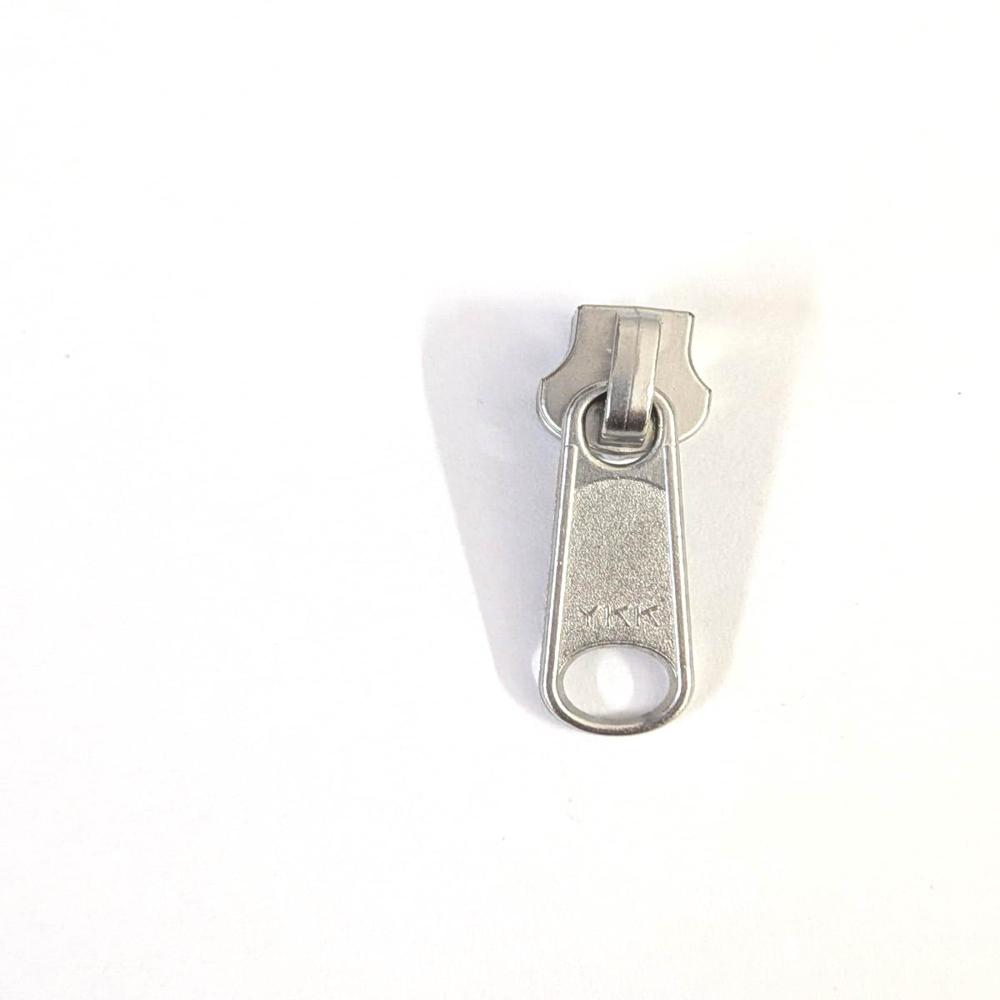 Ykk 03y Dfl C5 Metal Zipper Slider - Color: Silver
