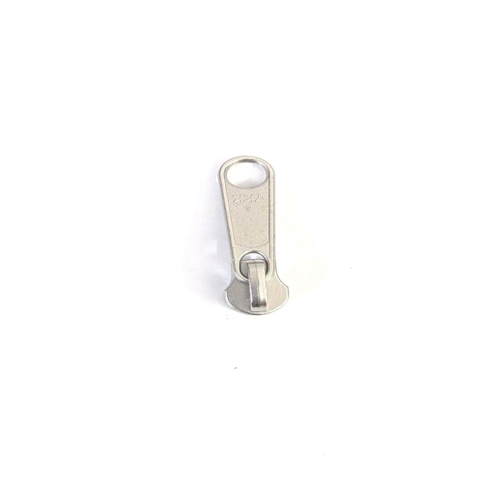 Ykk 03y Dfl C5 Metal Zipper Slider - Color: Silver