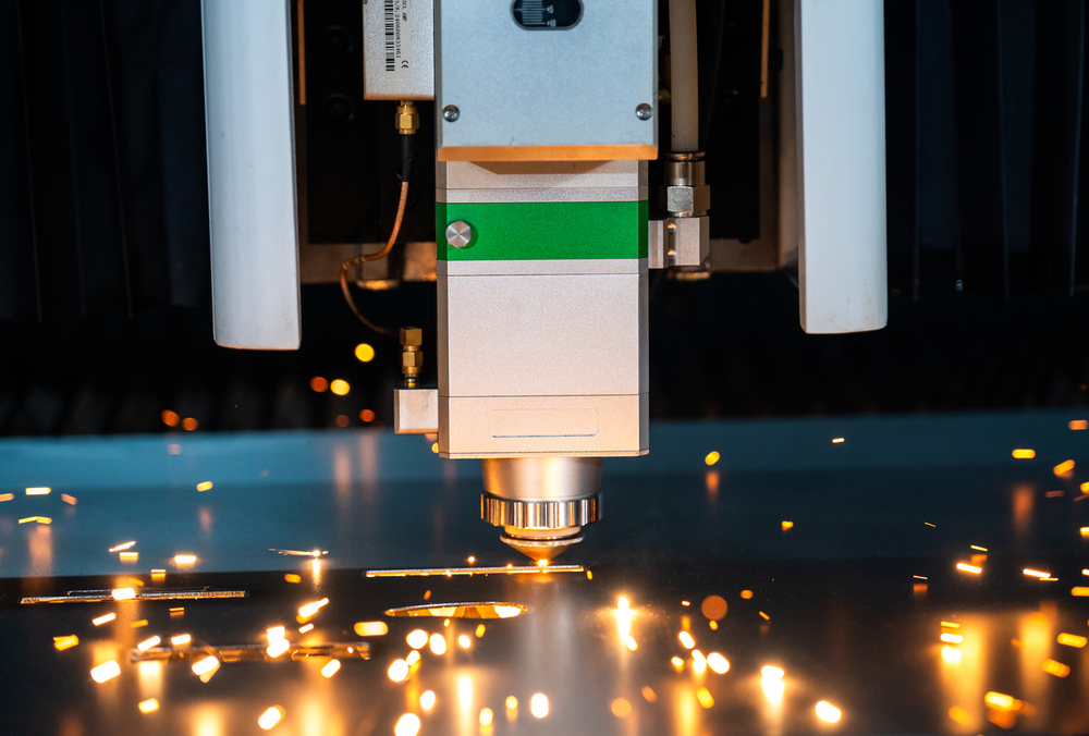 Open Frame Fiber Metal Laser Cutting Machine