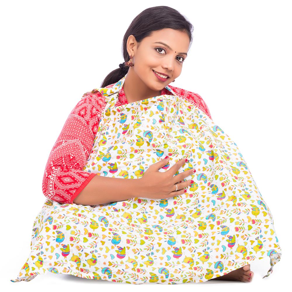 Organic Cotton Feeding Apron