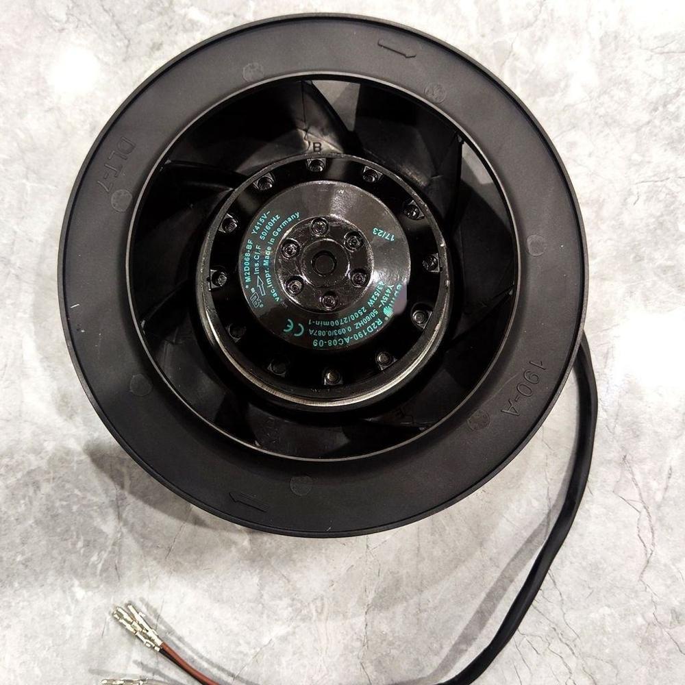 R2D190-AC08-09 R2D190-AC08-10 M2D068-BF 415V Original Imported Fan