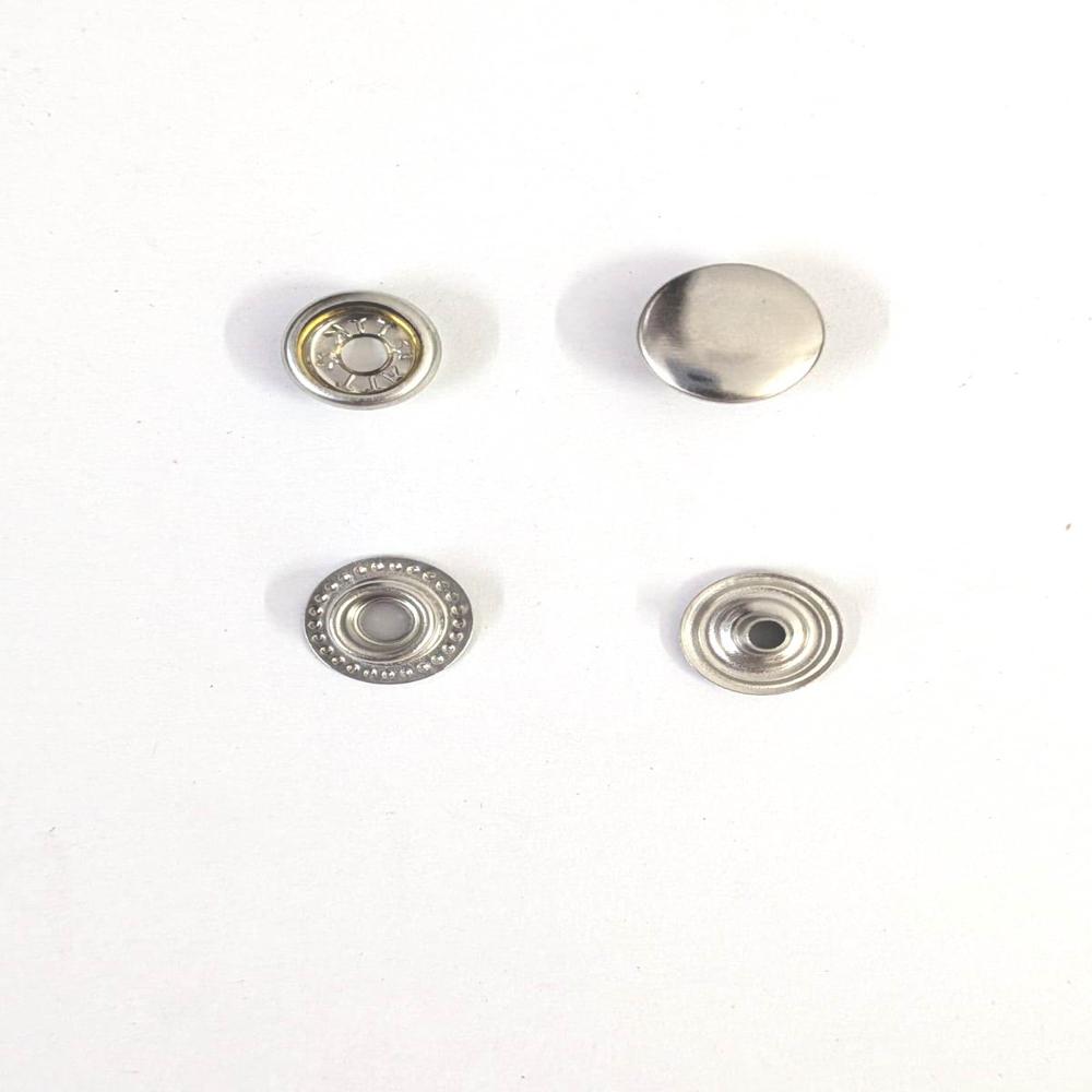 TTK 5X7 BR NICKLE SNAP BUTTON