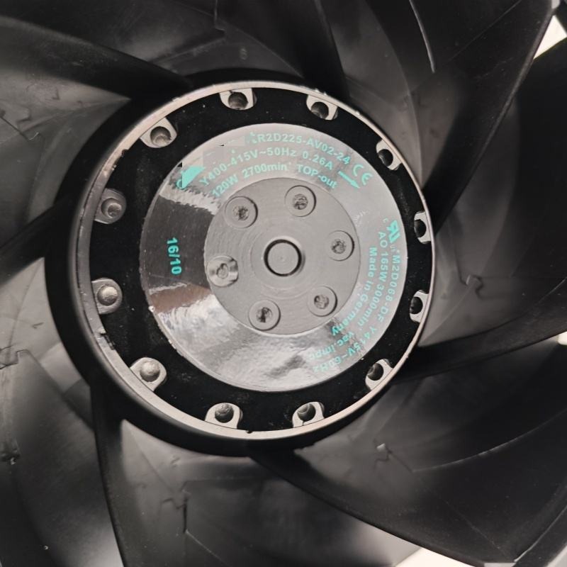 R2d225-av02-09/10/11/12/13//14/15/23/24 Kuka Robot Cooling Fan - Color: Black