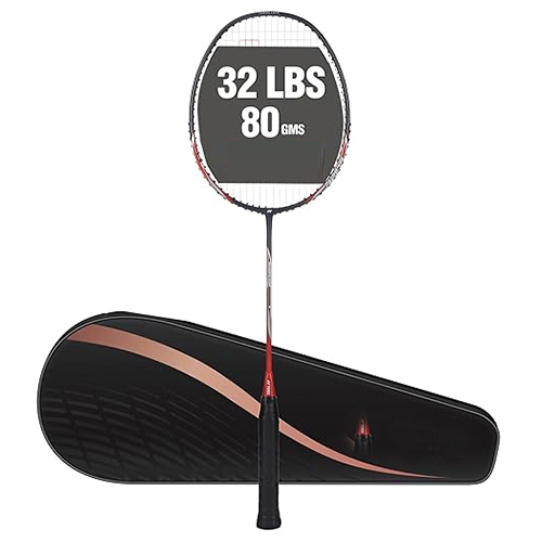 Badminton Racket - Metal, Various Sizes | Black, Outdoor Play Equipment