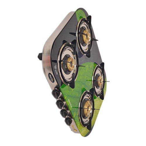 4 Burner Glass Elegant Digital Gas Stove