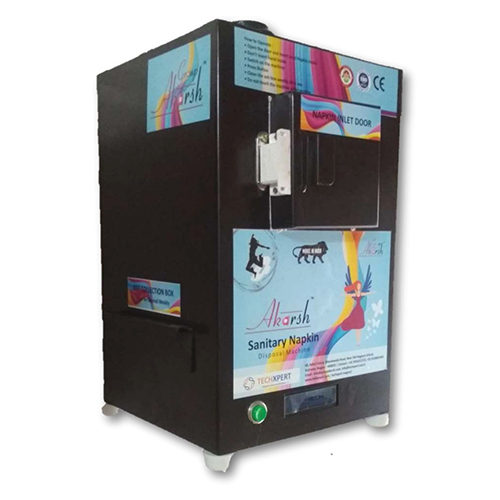 Automatic Sanitary Napkin Disposal Machine - Color: Multicolor Printed