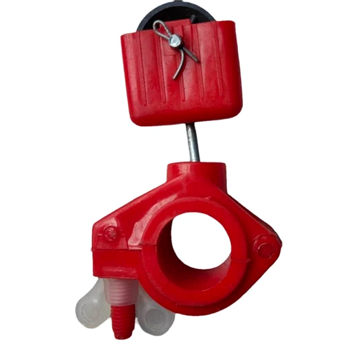 20 Kg Red Plastic Crane Cable Trolley - Feature: Durable