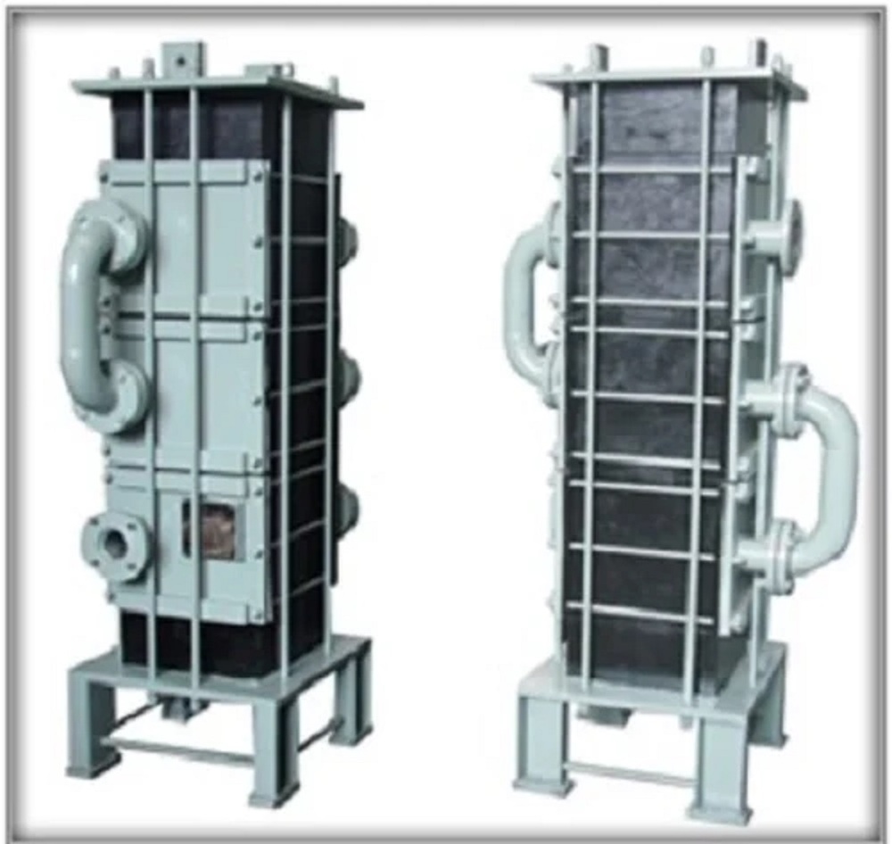 Impervious Graphite Condenser Phenolic/PTFE
