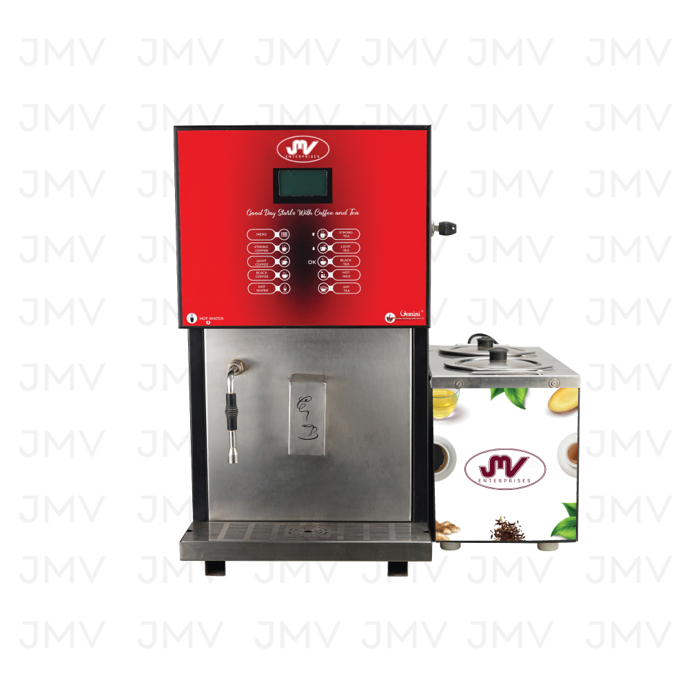 Jmv Fresh Milk Bean Coffee Vending Machine Chennai - Color: Silver
